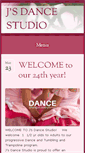 Mobile Screenshot of jsdancestudio.com